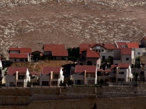 Những ngôi nhà thuộc khu định cư Do thái Maale Adumim ở Đông Jerusalem.